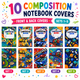Composition Notebook Cover Bundle 3