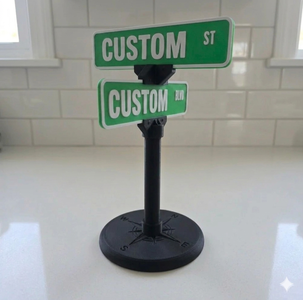 Custom 3D Printed Sign – Trendsetter Crafty Creations